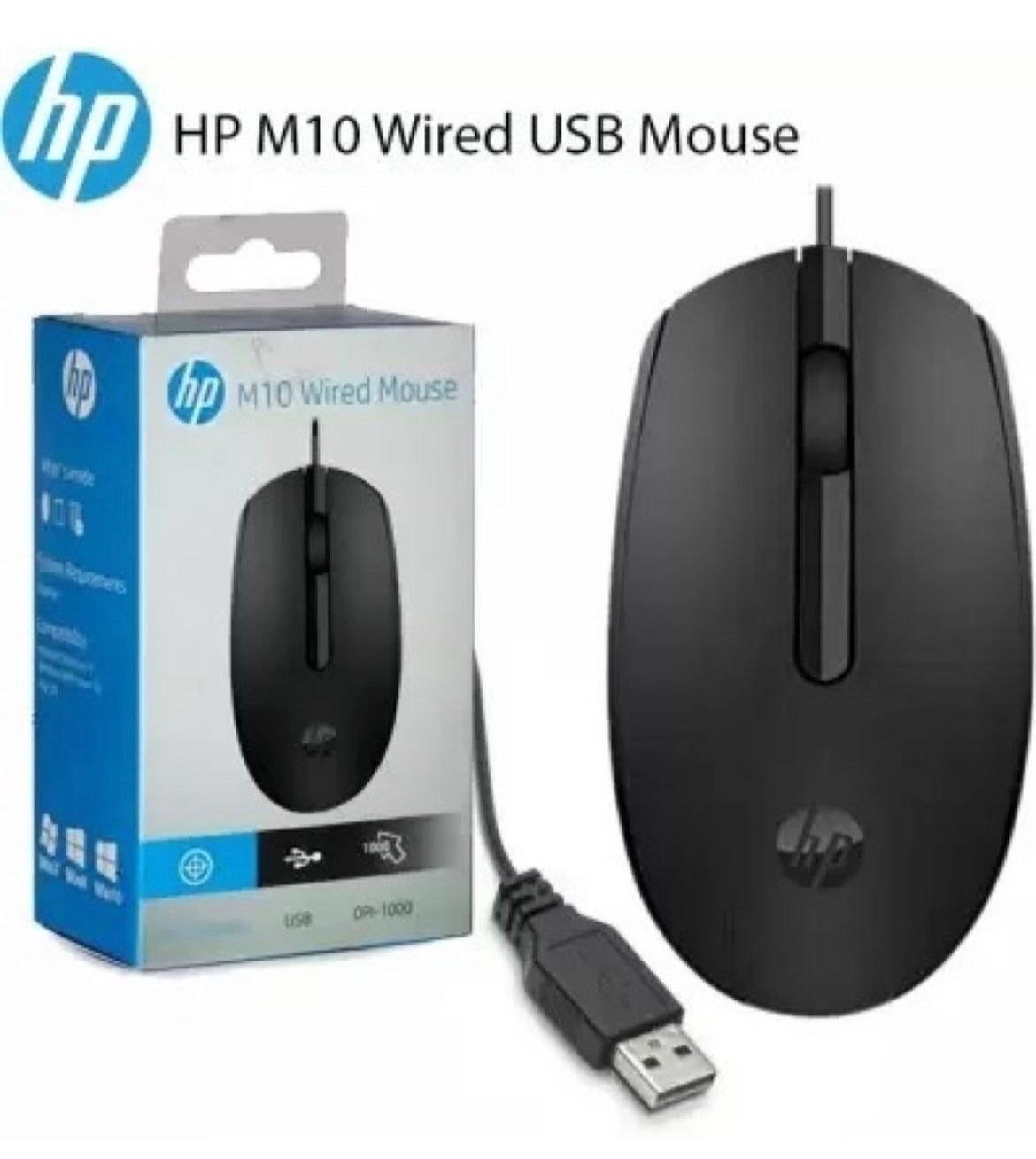 HP M10 Wired Mouse