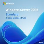 SQL Server 2025 Enterprise – 2 core License Pack – 1 year