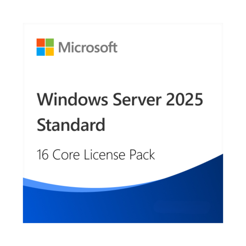 Windows Server 2025 Standard - 16 Core License Pack - XCommerce