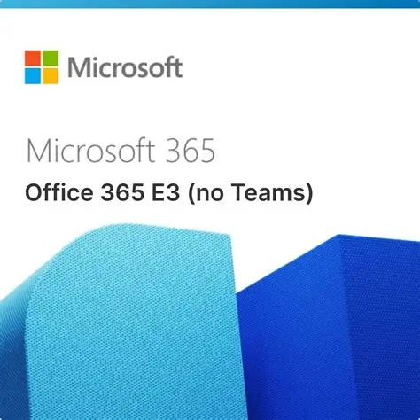 MICROSOFT 365 E3 (NO TEAMS) (Y/M)